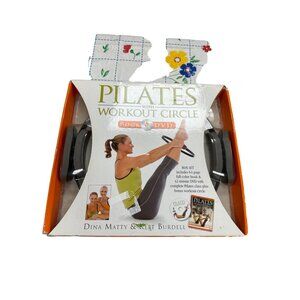 Pilates workout circle book and dvd included SKU 3693